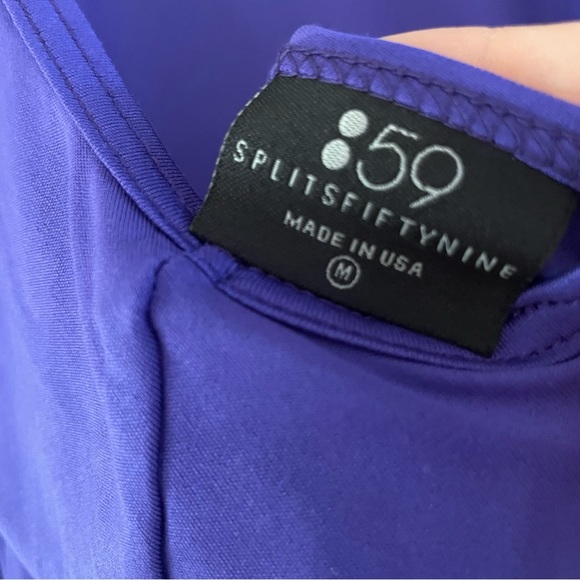 Splits59  purple workout tank - Picture 9 of 9